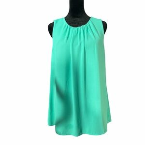 Rose & Olive Sleeveless Aqua Tank / Size XL